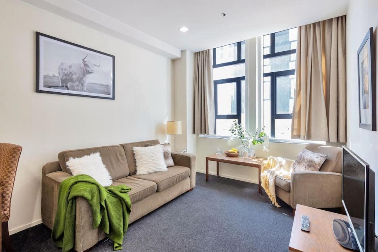 Urban Deco Apartment On Queen Street Auckland Exterior foto
